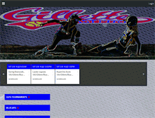 Tablet Screenshot of gillettefastpitch.com